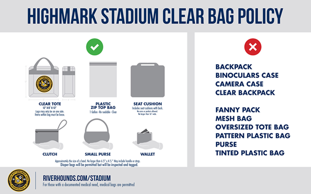 clear louisville cardinals stadium bag