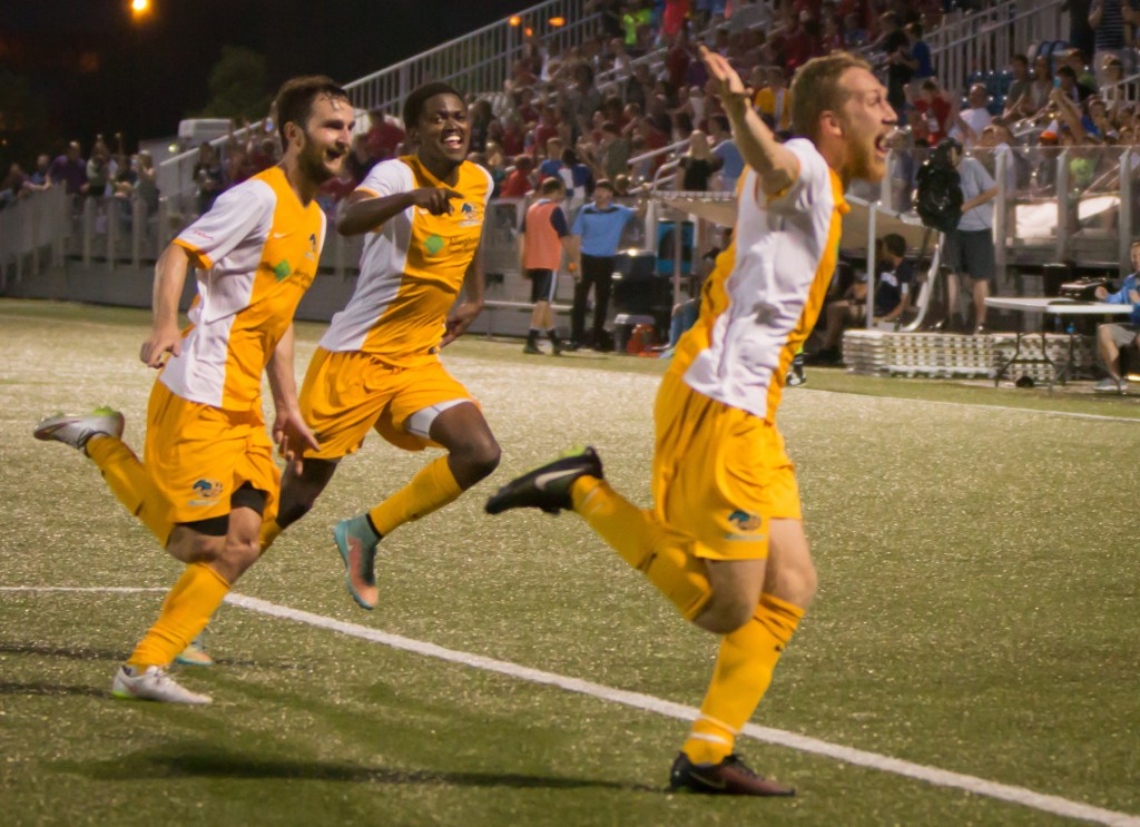 Images from the Miracle on the Mon, May 30, 2015 at Highmark Stadium (Riverhounds file photos)
